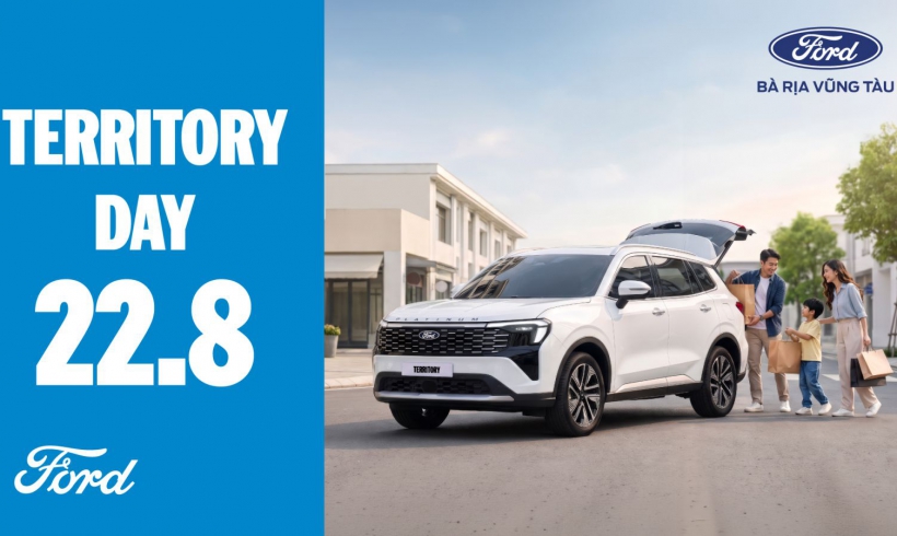 SỰ KIỆN RA MẮT FORD TERRITORY PLATINUM – MỞ HÀNH TRÌNH ĐÁNG GIÁ 