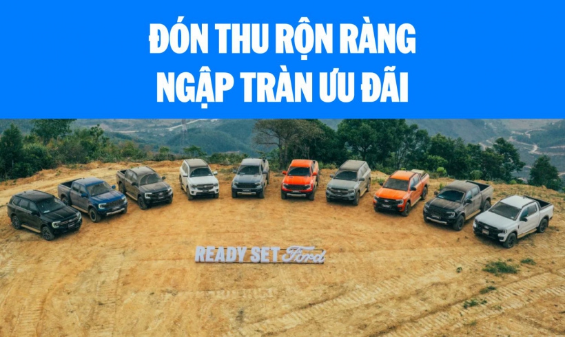 ĐÓN THU RỘN RÀNG, NGẬP TRÀN ƯU ĐÃI