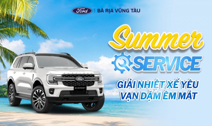 [KHUYẾN MÃI DỊCH VỤ] SUMMER SERVICE – GIẢI NHIỆT XẾ YÊU, VẠN DẶM ÊM MÁT